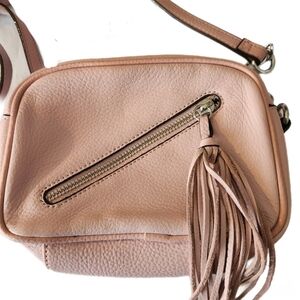 Sanctuary Pink Leather Crossbody